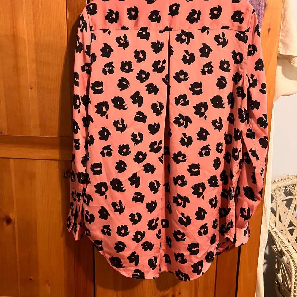 Patterned Blush Blouse - image 2